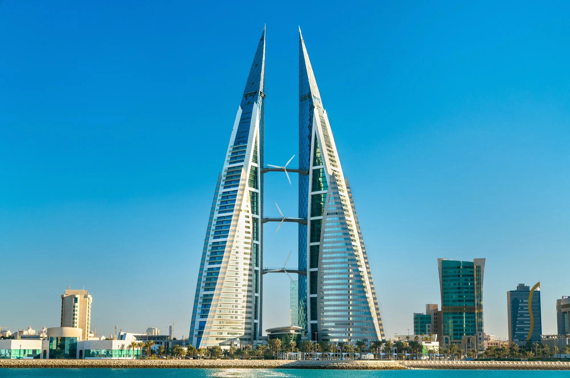 Modern corporate financial center
